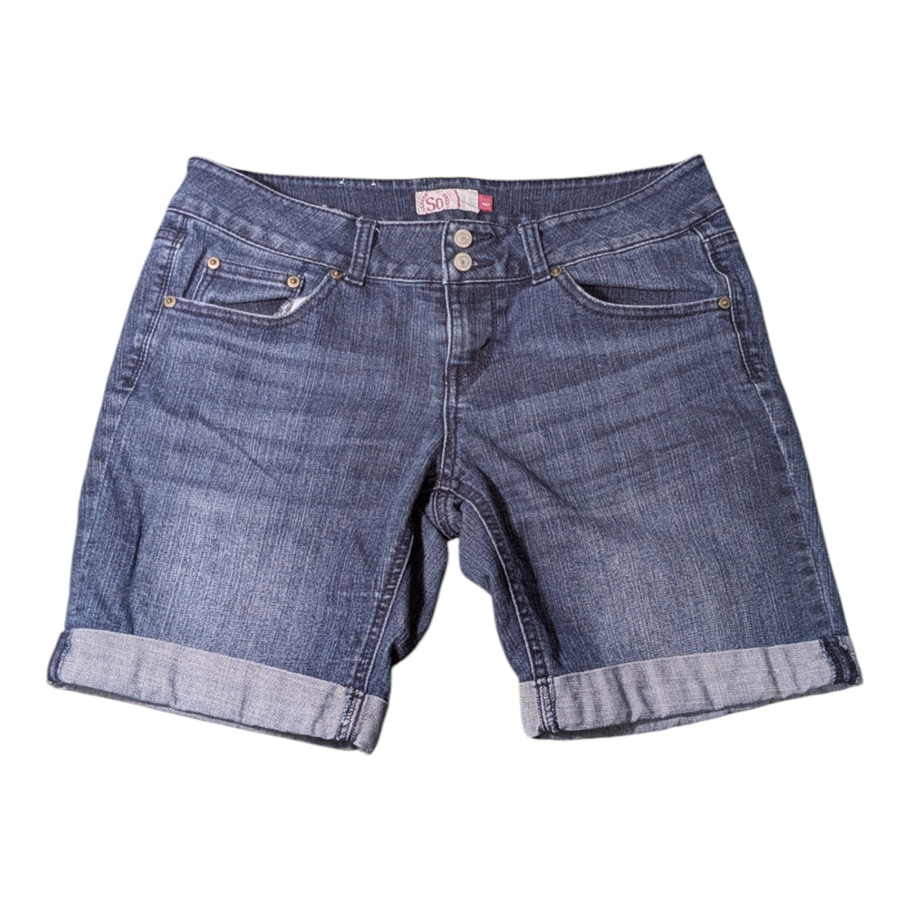 SO - Blue Jean Shorts - Excellent Used Condition - Women's Jr  Size 11
